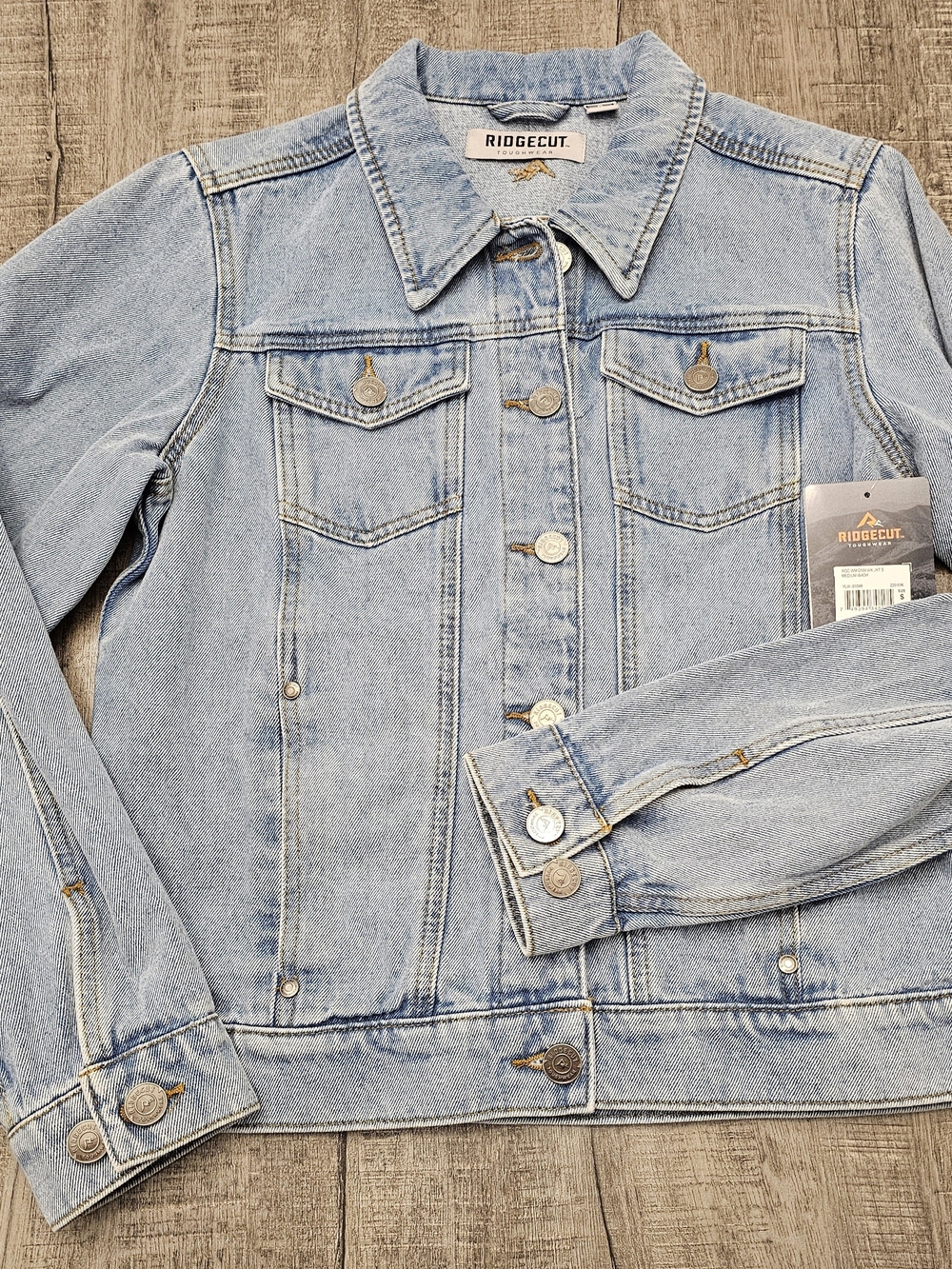 Ridgecut Light Wash Denim Jacket — Women's Jean Jacket